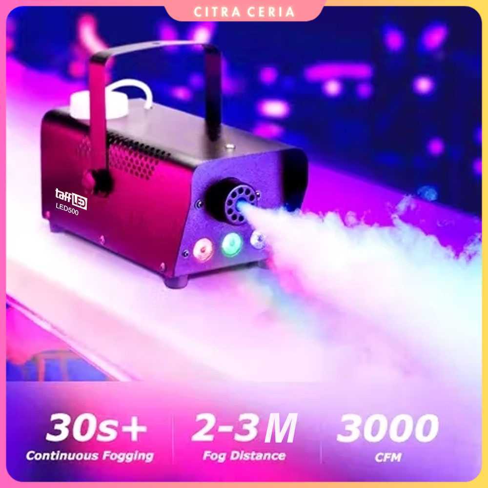 TaffLED Sistem Fogger Panggung Stage Machine Ejector with RGB LED - KY-LED500