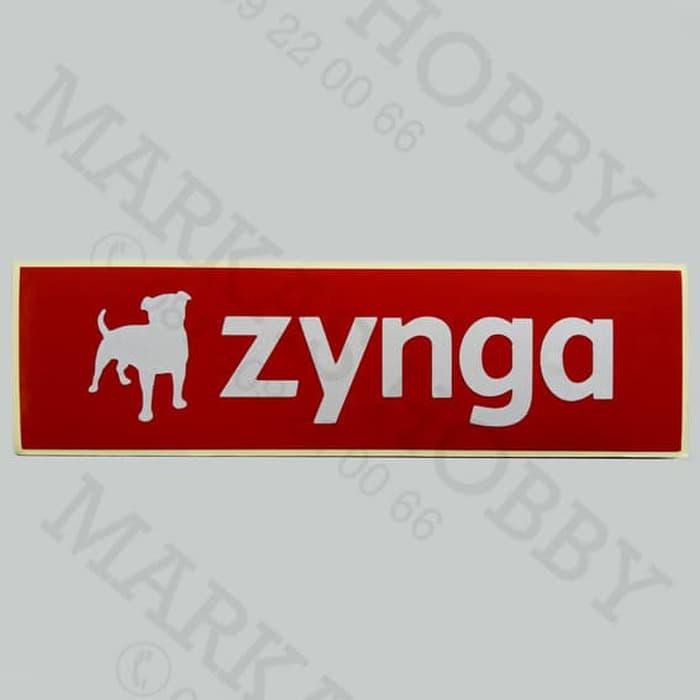 Zynga Poker Logo Games Stiker Mobil Motor Sticker Aksesoris Otomotif