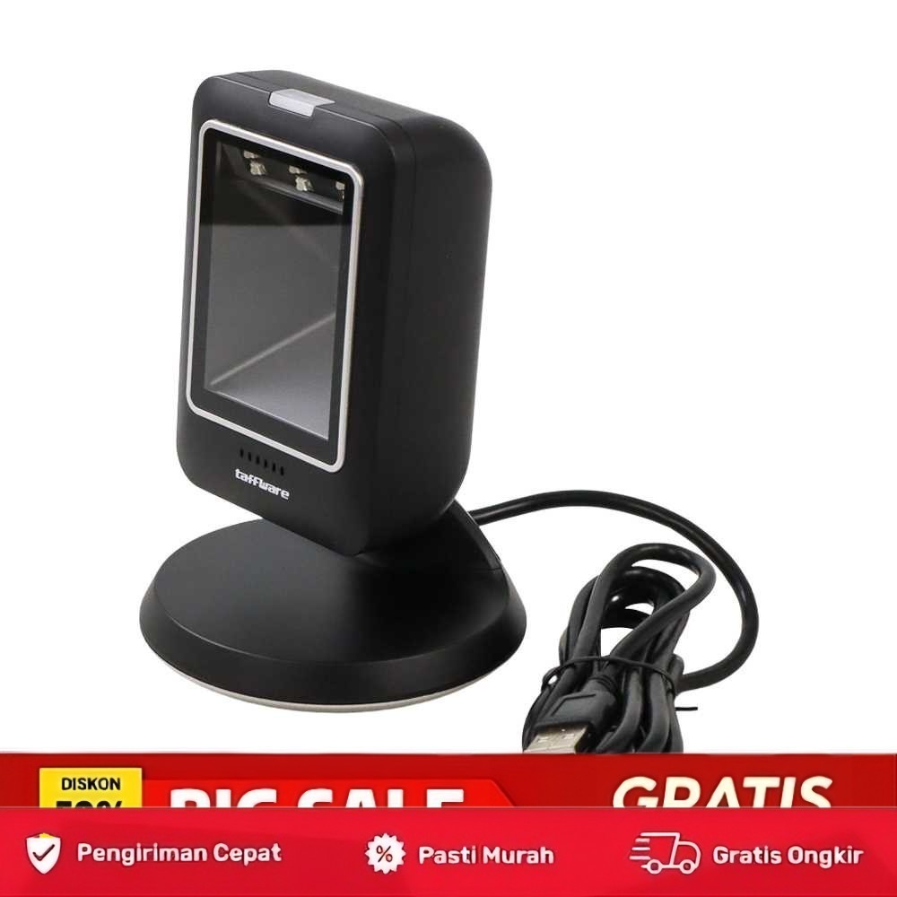 Barcode Scanner 1D 2D QR Code Portable USB Scanner Barcode Mudah Digunakan
