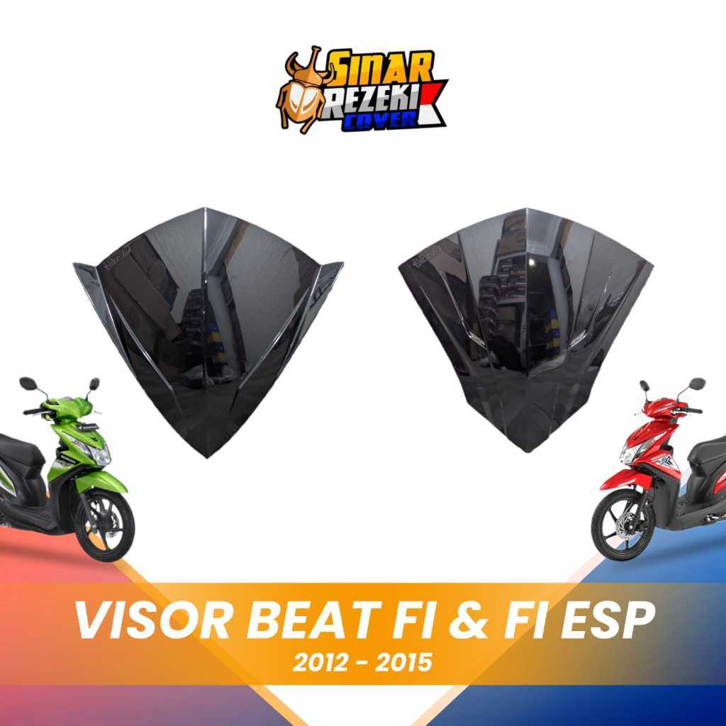 TGP - VISOR BEAT FI & FI ESP 2012 2013 2014 2015 HITAM