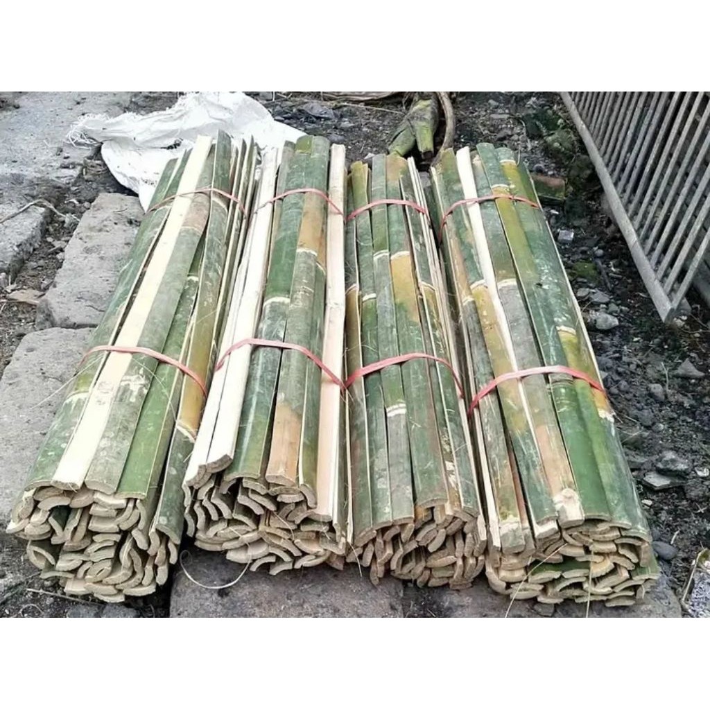 Bilah Bambu serbaguna untuk pagar kandang ayam