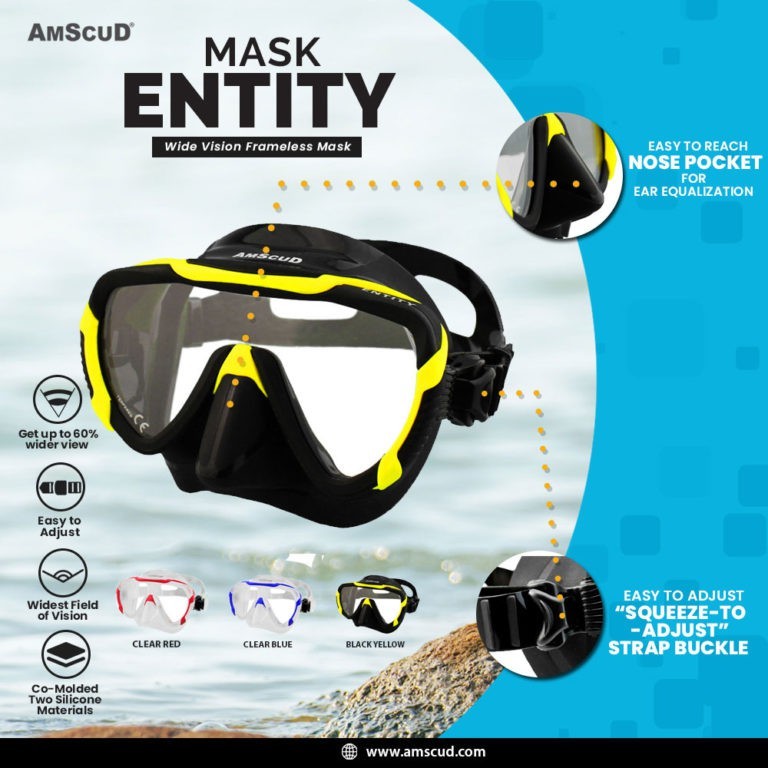 Paket Snorkling Open Heel Dacor Tracker / Alat Snorkeling / Alat Selam / Fin Snorkling