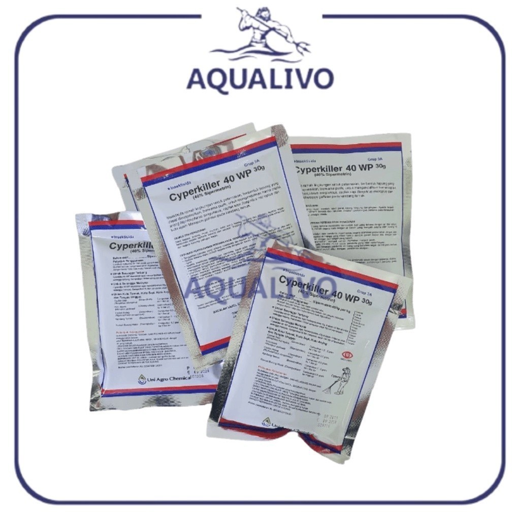 PIYAMANIA Cyperkiller 40 WP Pembasmi Hama  Kutu Sarang Walet Super Cyper Killer