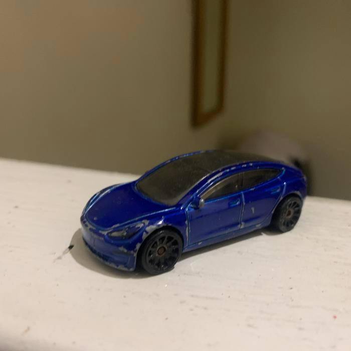 Hotwheels Tesla Model S diecast loose junk 4 2ND