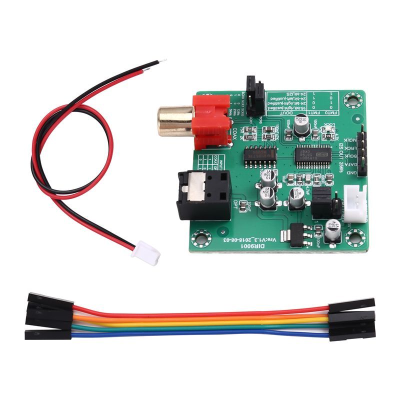 Hot Sale gital Auo Receiver 24Bit 96Khz Sample Rate Coaxial Optical Fiber Input I2S Output(R9001) SP