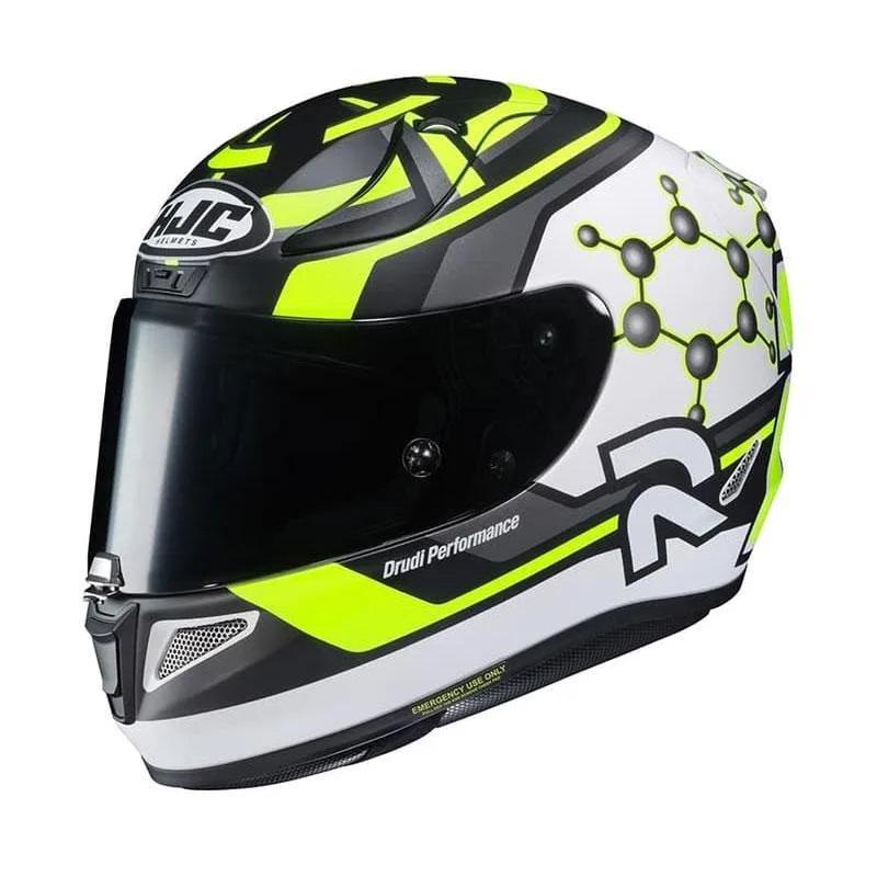 Helm Motor Full Face - HJC RPHA 11 Iannone 29 Replica Yellow Original