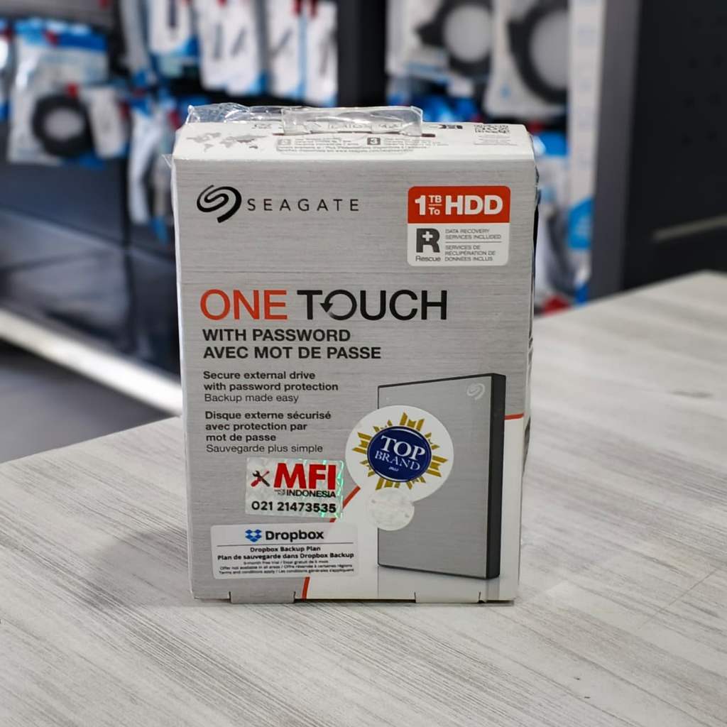 Seagate HDD One Touch 1TB Silver