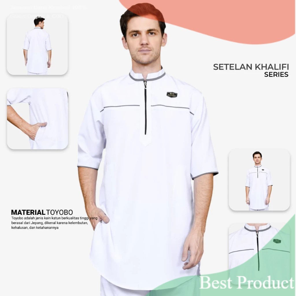 Setelan kurta pakistan pria dewasa - koko setelan dewasa - baju koko kurta dewasa - ORIGINAL- pakaia