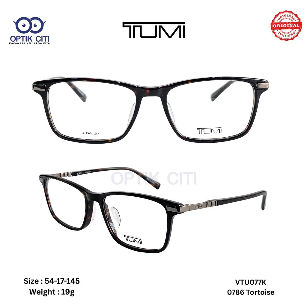 Frame Kacamata Pria Tumi Titanium Made In Japan Original TUMI VTU 077K