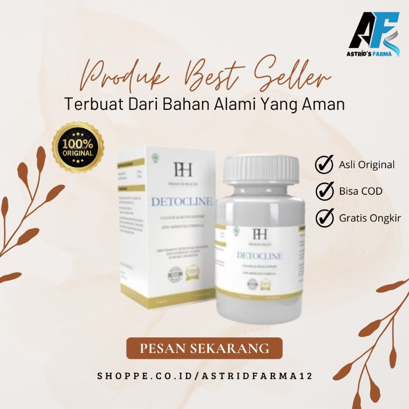 ( Terlaris) DETOCLINE ASLI OBAT DETOCLINE ORIGINAL SUPLEMEN PEMBASMI PARASIT DALAM TUBUH DIJAMIN NYA
