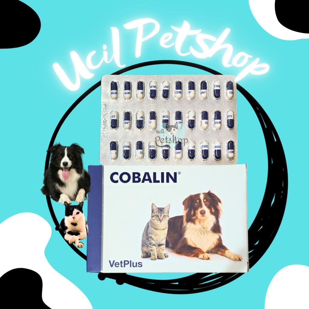 Cobalin VetPlus (1 Caps) Vitamin B12 & B9 For Cats Dogs Kucing Anjing
