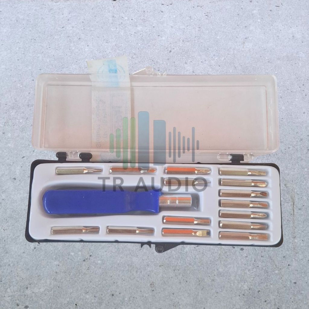 Set Obeng Mini 16 Mata Presisi Untuk Teknisi Elektronik