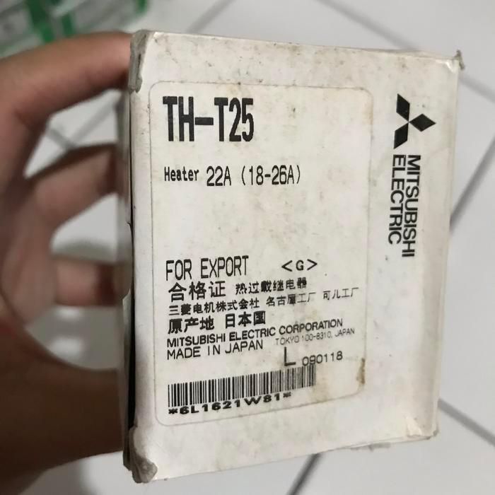 THT 25 thermal overload relay mitsubishi