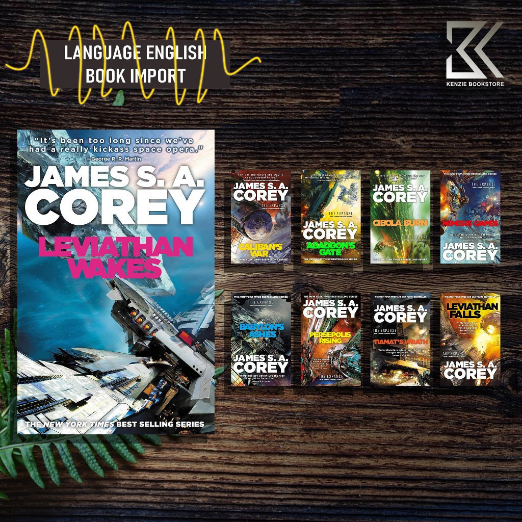The Expanse (9 book series) Leviathan Wakes | Caliban's War | Leviathan Falls By James S. A. Corey