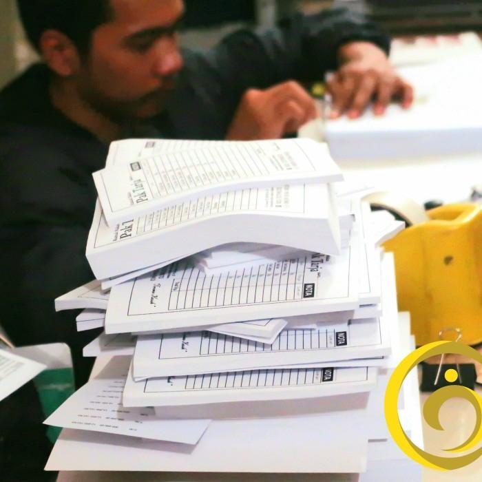 Scribly Cetak nota 2ply 1rim - Tanpa nomerator