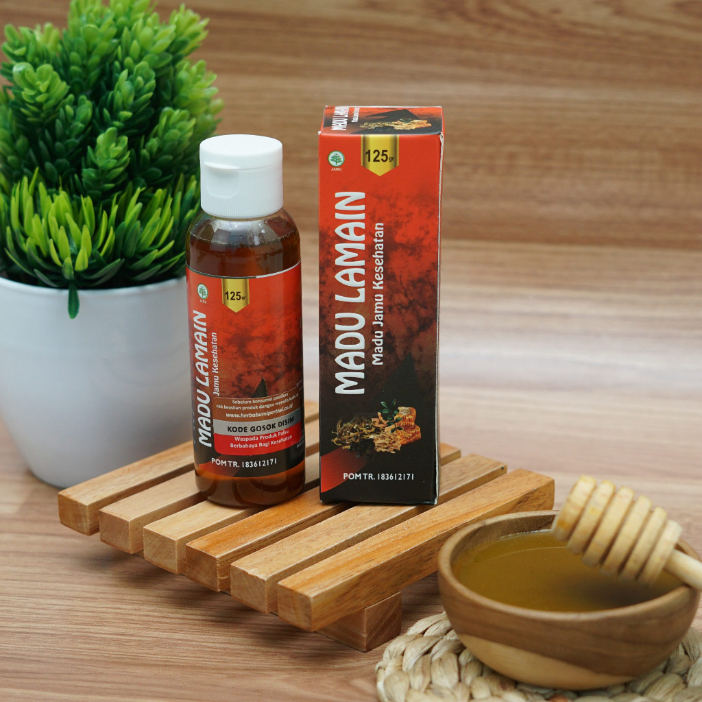 Madu Lamain Original 100% - Madu Untuk Kesehatan Pria 125 gr
