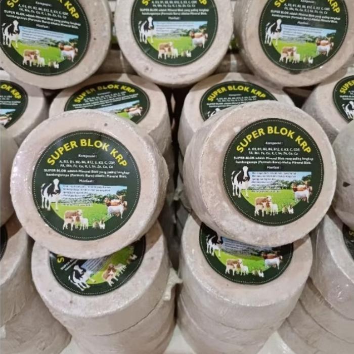 Mineral Blok 500 gram - Super Blok 5 pcs- Mineral Untuk Kambing - Mineral Untuk Sapi - Mineral.Untuk