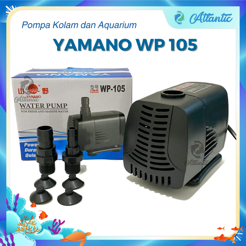 YAMANO 105 WP-105 WP 105 Pompa Aquarium Pompa Kolam Pompa Hidroponik