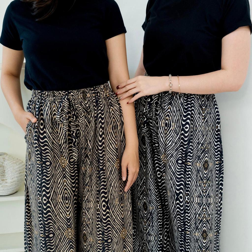 Celana Kulot Kekininan Estetik Motif Gemes Vol. 1 BOHEMIAN Celana Tidur Bahan Rayon Arnisa