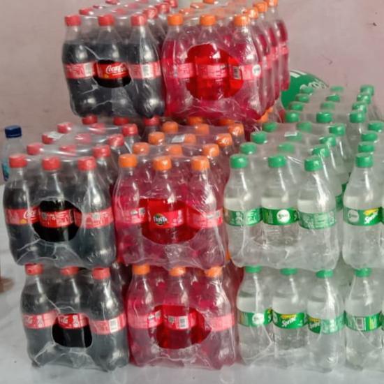 1 krat Fanta Coca Sprite 250ml isi 12 botol - Cola