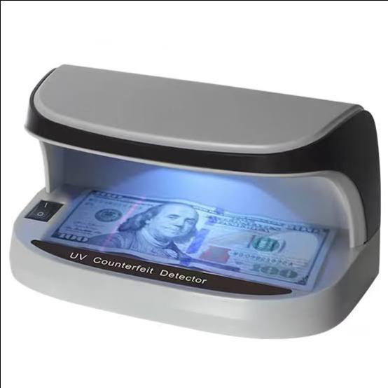 Alat Deteksi Uang UV LED 09 Portable Rechargeable Sensor Otomatis Money Detector Sinar UV Cek Uang P