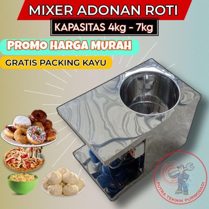 MIXER ADONAN ROTI DONAT, ADONAN PIZZA BAKPAO CAKWE , MIXER LISTRIK PENGADUK TEPUNG ADONAN KUE , MIXE