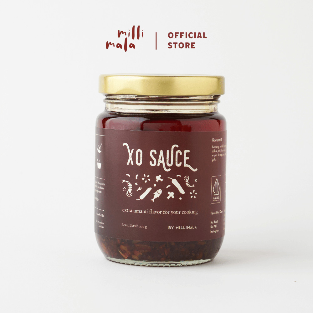 (Sport_FX) Millimala - XO Sauce - Bumbu Saus Nasi Goreng Mie Halal 200 gram