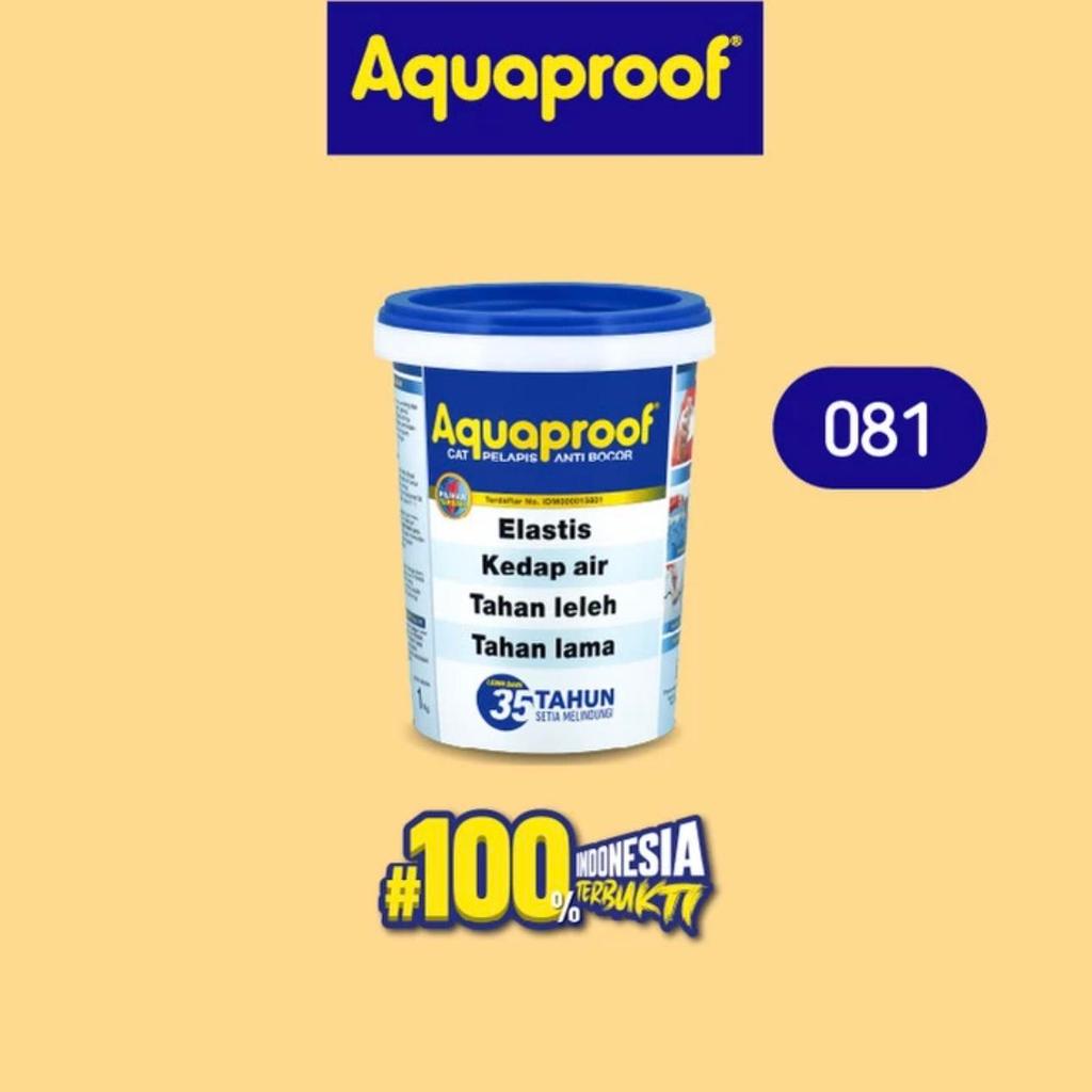 Aquaproof 1 kg 081 Cream Krem Cat Pelapis Waterproofing No Drop
