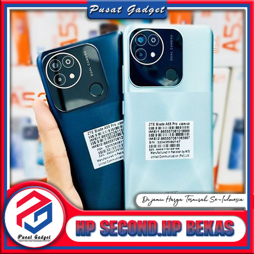 ZTE Blade A53 Pro Ram 4 Rom 64GB Second Pusat Gadget