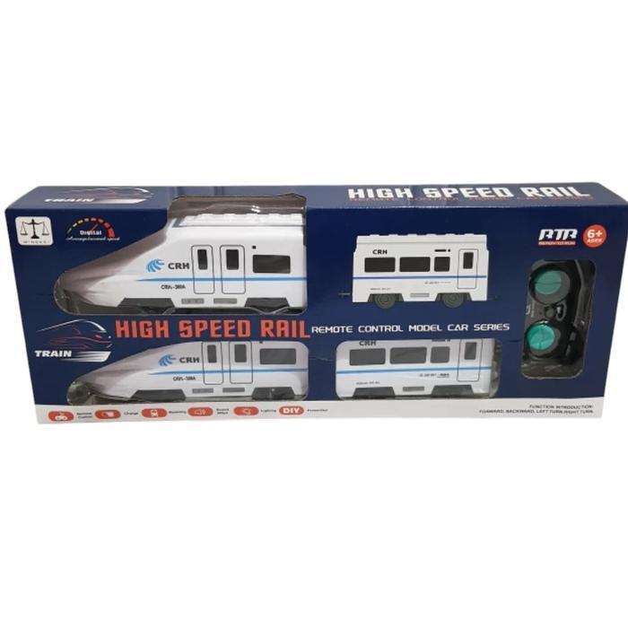 Mainanb Rc kereta Cepat Remot Control Speed Train Kereta Api MRt Remote