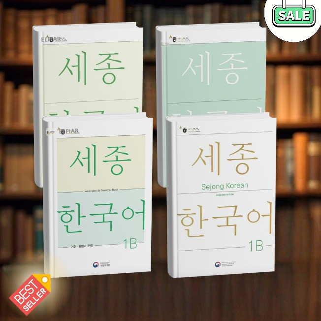 Buku SEJONG KOREAN 1B 2022 EDITION