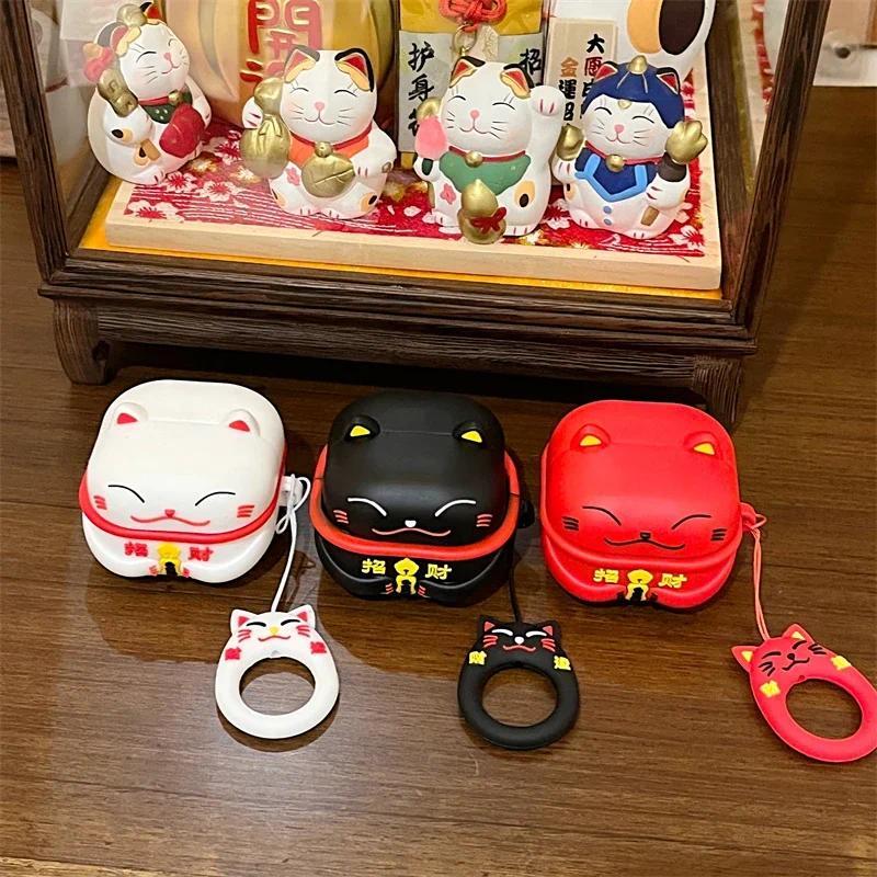 3D Cute Cartoon Protection Bluetooth Headset Case for Samsung Galaxy Buds FE 2 Pro Live Silicone Wir