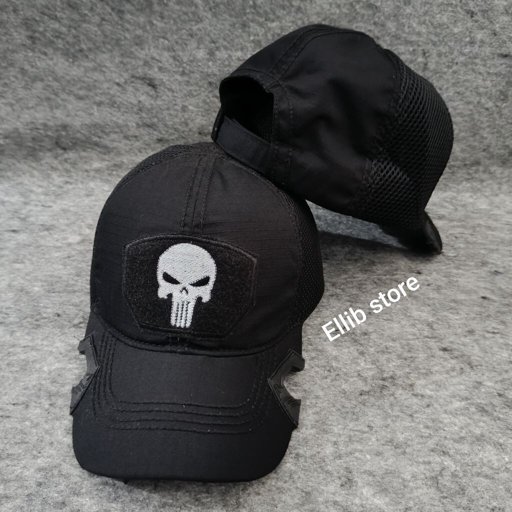 Ajizu - Topi Coak Tactical Premium / Topi Coak Tactical Punisher / Topi Tactical