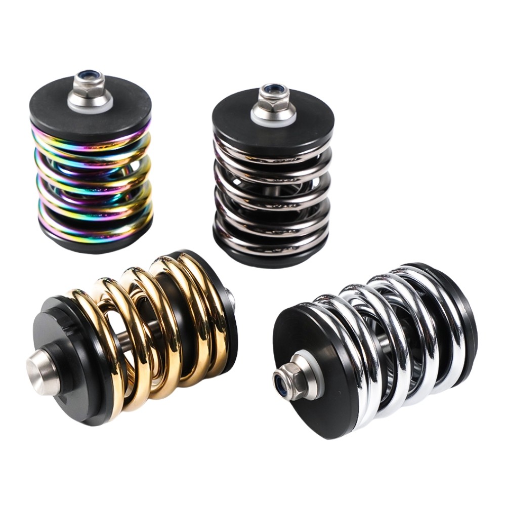 Peredam Kejut Belakang Sepeda Lipat - Untuk​ Suspensi Pegas Brompton, As Titanium & Baja Tahan Karat