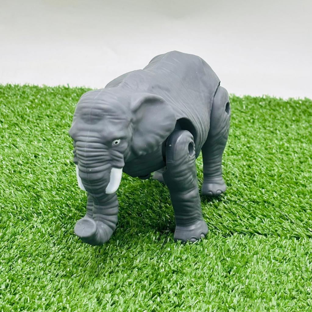 Mainan168 - Mainan Gajah Baterai Elephant besar - Gajah berjalan