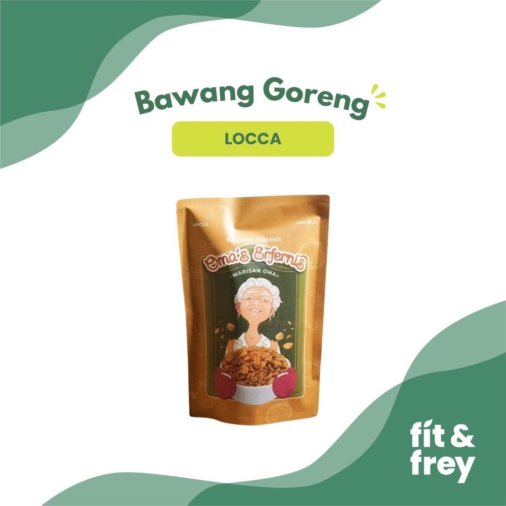 LOCCA Bawang Goreng Oma's Erfenis - Brambang Oven / Bawang Putih Oven