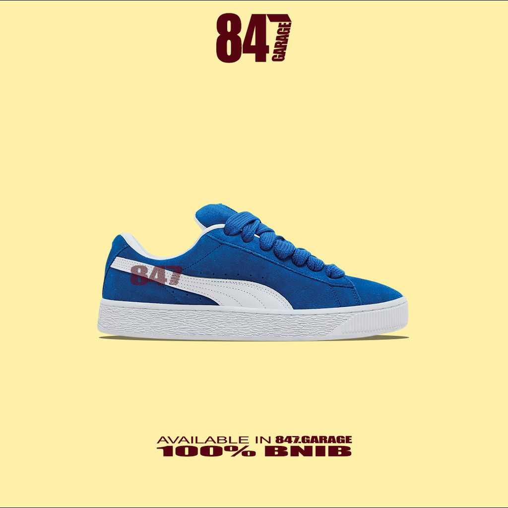 Sepatu  Puma Classic Suede XL Blue  Brand New In with Tag Box