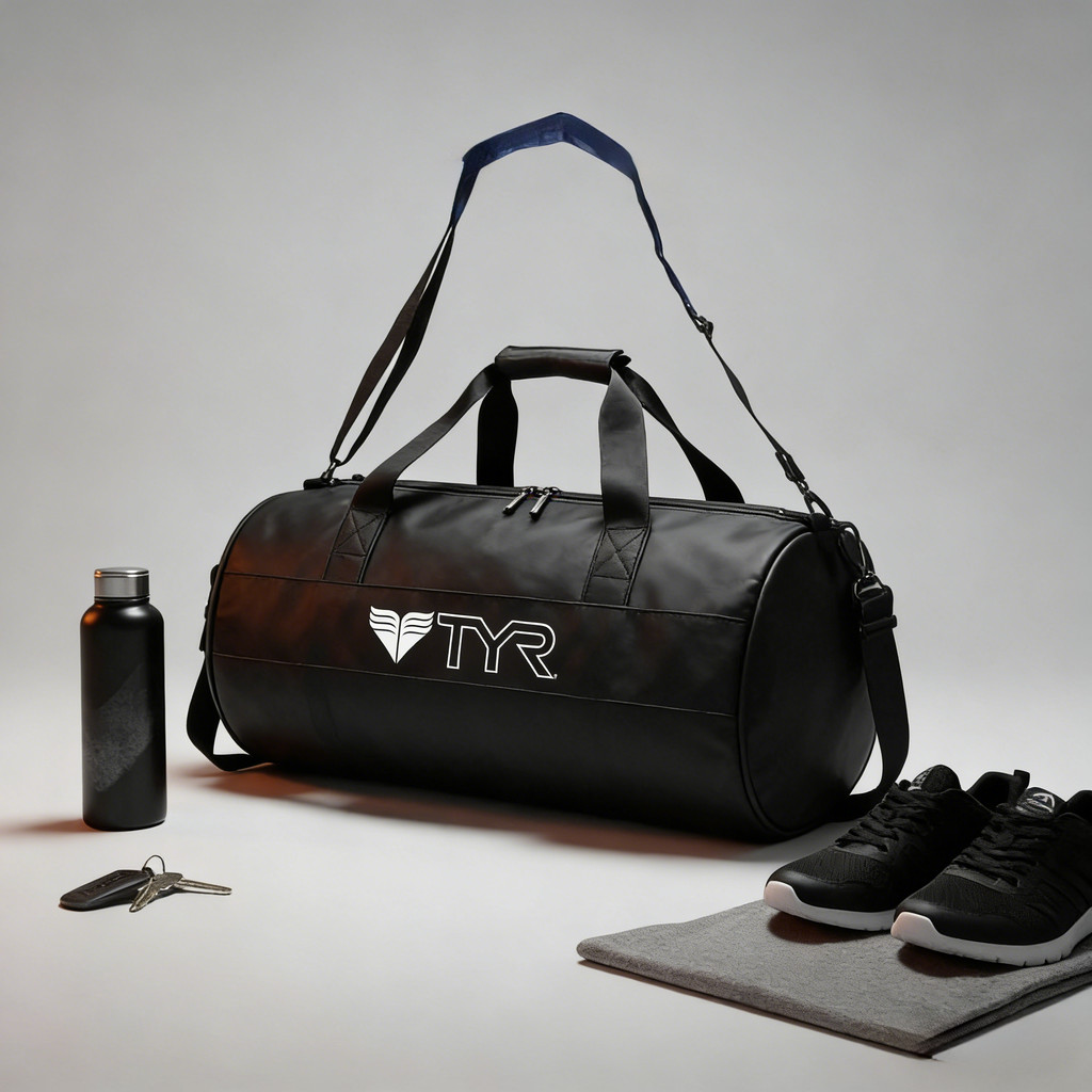 Gym Bag Serbaguna Travel Bag Tas Duffel Tas Baju Liburan Awet Kuat Anti Air Cowok Cewek Hitam