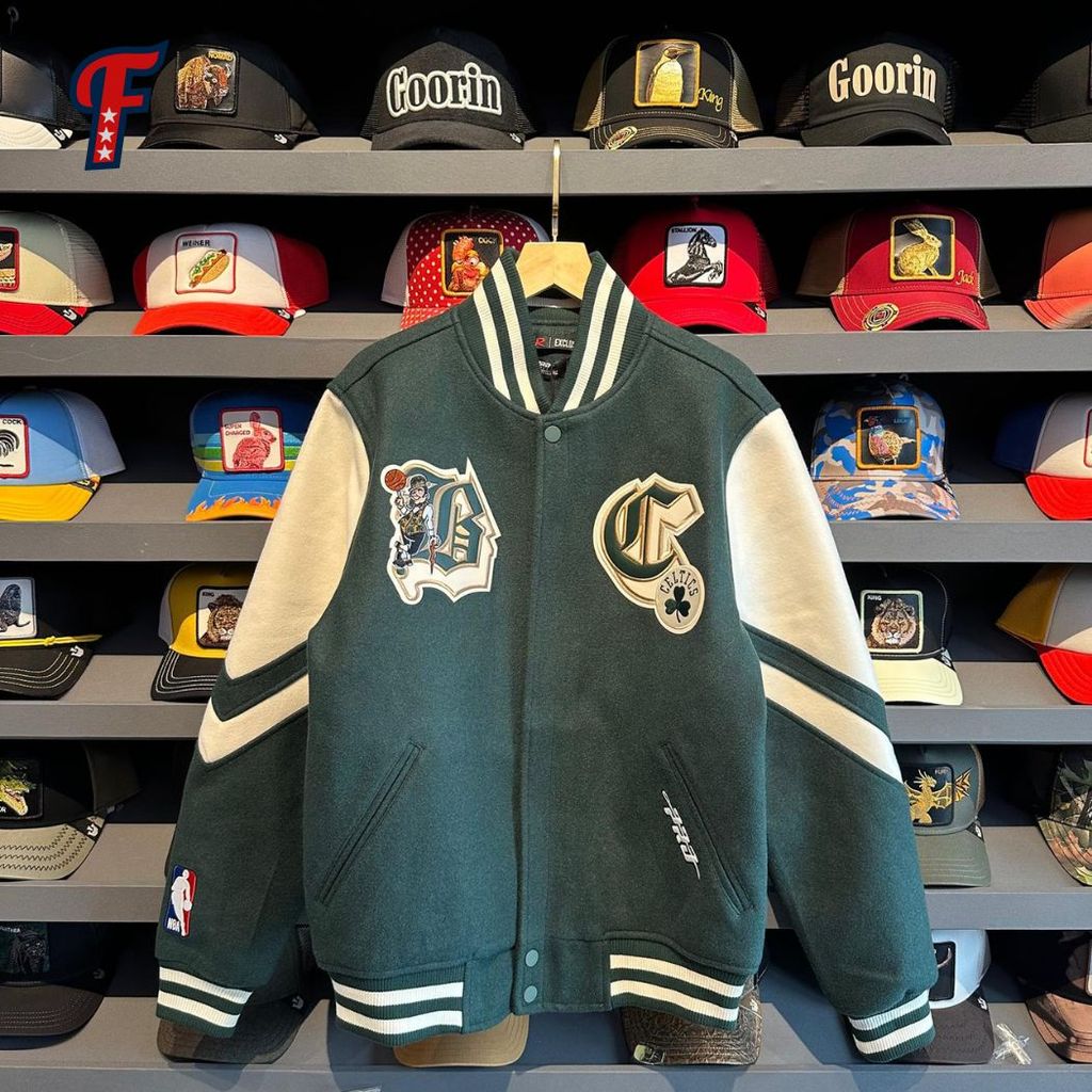 Jacket Pro Standard Boston Celtics Green Varsity Original