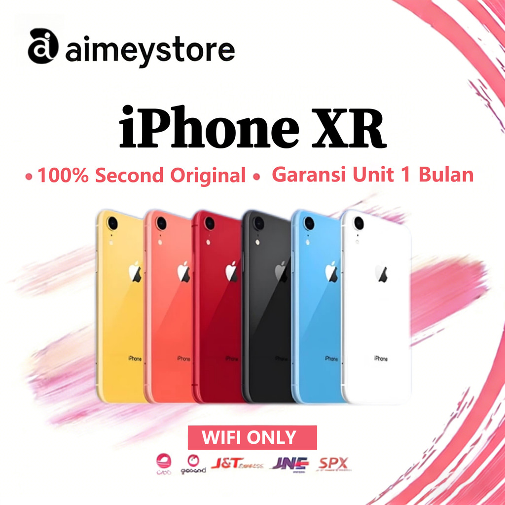 IPhone XR WIFI ONLY Game/Live 64GB 128GB 256GB Bekas Second Original Mulus Fullset