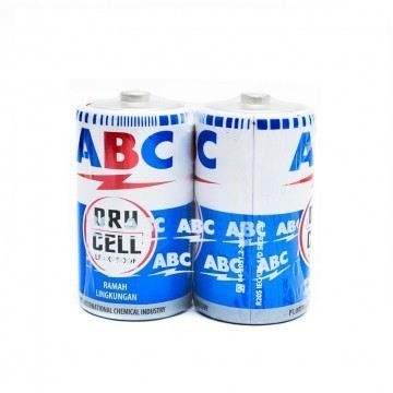 ABC Dry Cell Baterai Besar Isi 2 / Batu Baterai Besar