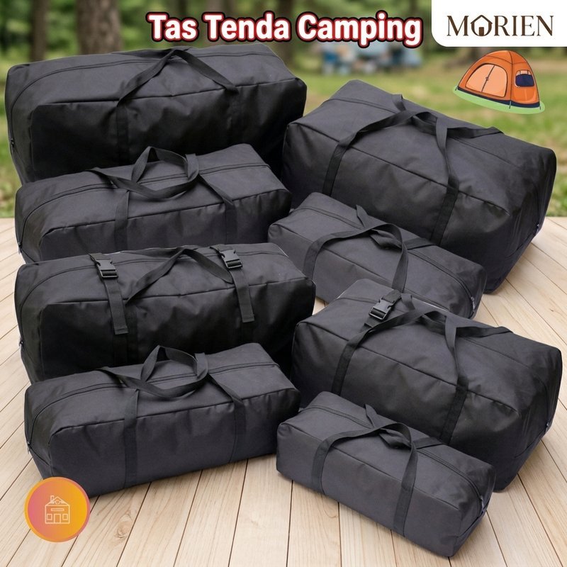 tas pakaian besar tas duffel bag tas penyimpanan tenda kain oxford bisa dilipat untuk mudik travel