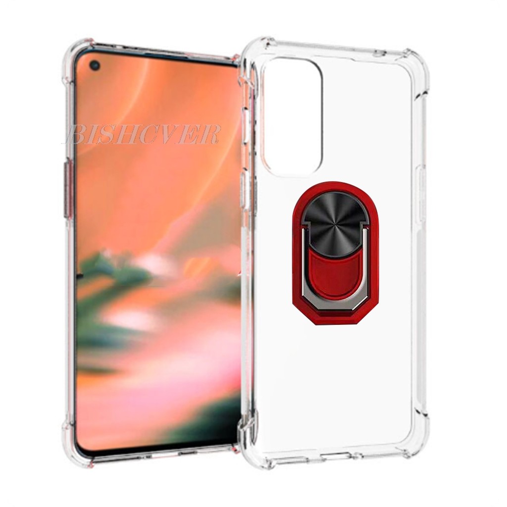 Magnet Phone Case For OnePlus Nord 2 5G Nord2 6.43" 2021 DN2101, DN2103 Soft Silicone Case With Ring
