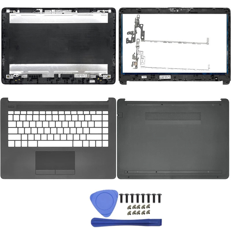 NEW Laptop Screen LCD BackCover/Front Bezel/Hinges/Palmrest/Bottom Accessories For HP Pavilion 14-CM