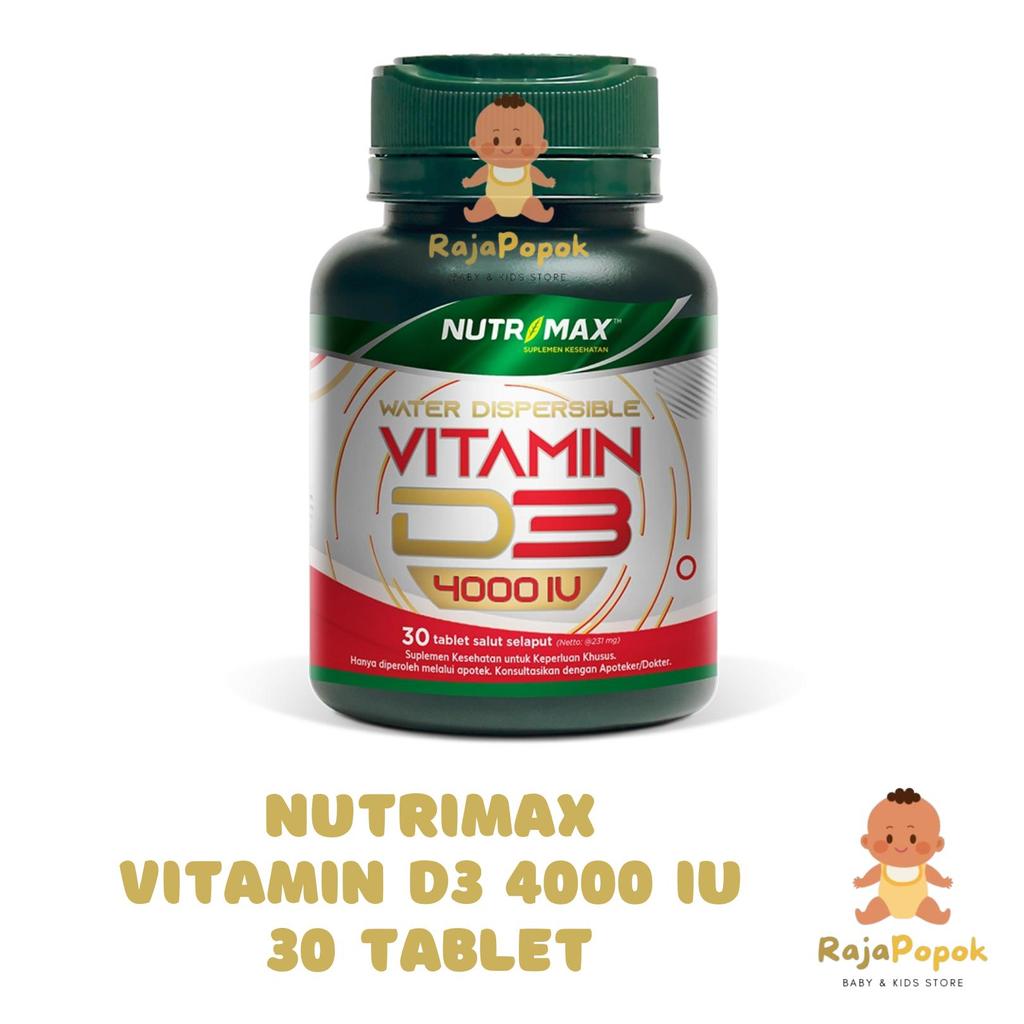 Nutrimax Vitamin D3 4000 IU 30 Tablet | Nutri Max Vit D3 Vitamin D