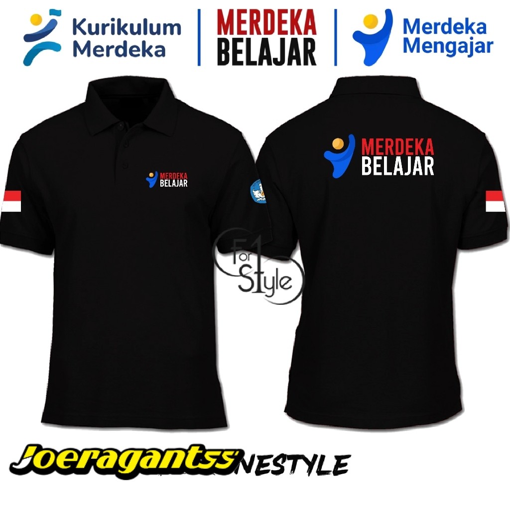 POLOSHIRT KAOS KERAH MERDEKA BELAJAR - POLO MERDEKA BELAJAR