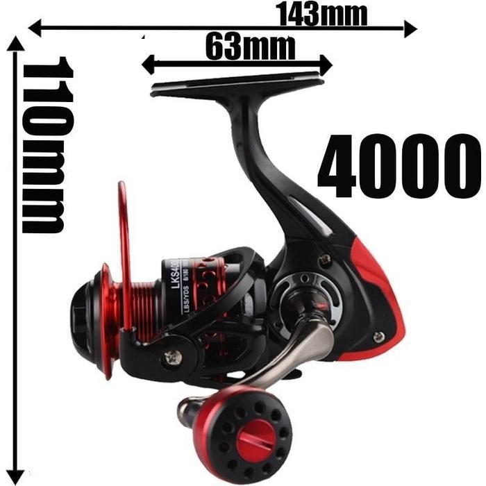 Wr. Kita  SHIMANO Reel Pancing LK 50kg Putar Rell Rill Pancing Katrol Kerekan Pancing Fishing Reel S