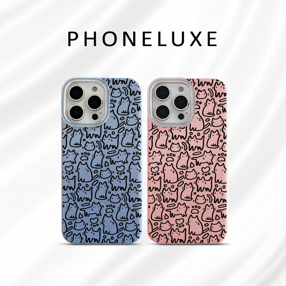 PHONELUXE Cocok Phone Case for iPhone 11 13 12 14 15 16 17 Pro Max 7 8 6 6S Plus. Made of soft silic