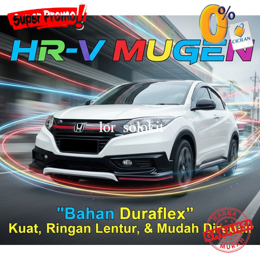 [READY] Bodi Kit Hrv Mugen Bodykit Honda Hrv Body Kit