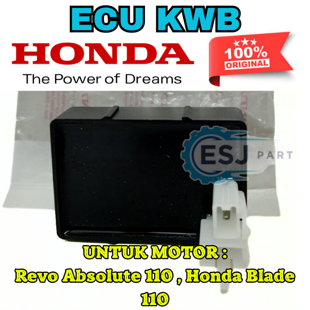 ORIGINAL ASLI CDI KWB HONDA ASLI AHM Revo Absolute 110/Honda Blade 110 BERKUALITAS ASLI100% ORIGINAL